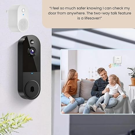 Smart Wi-Fi Video Doorbell Camera