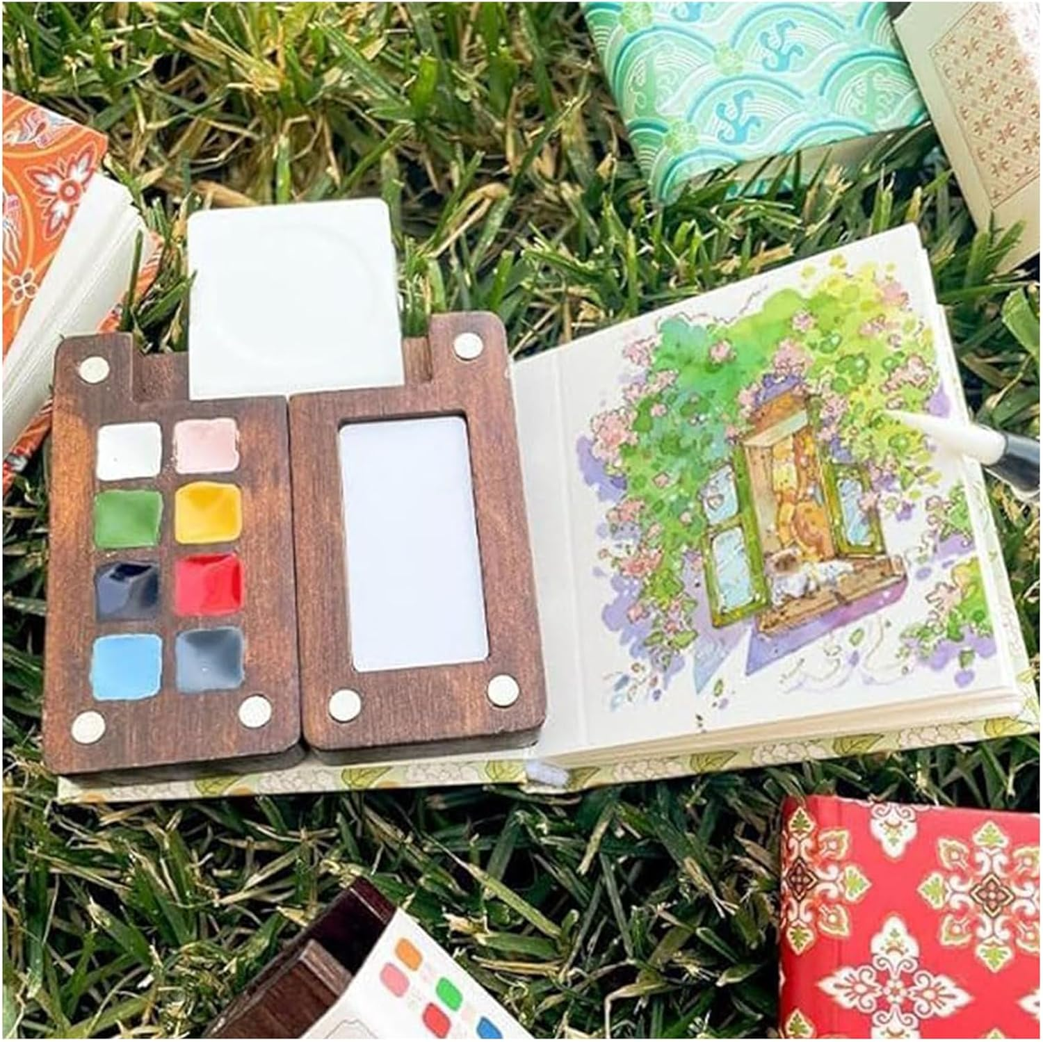 Mini Watercolour Painting Kit