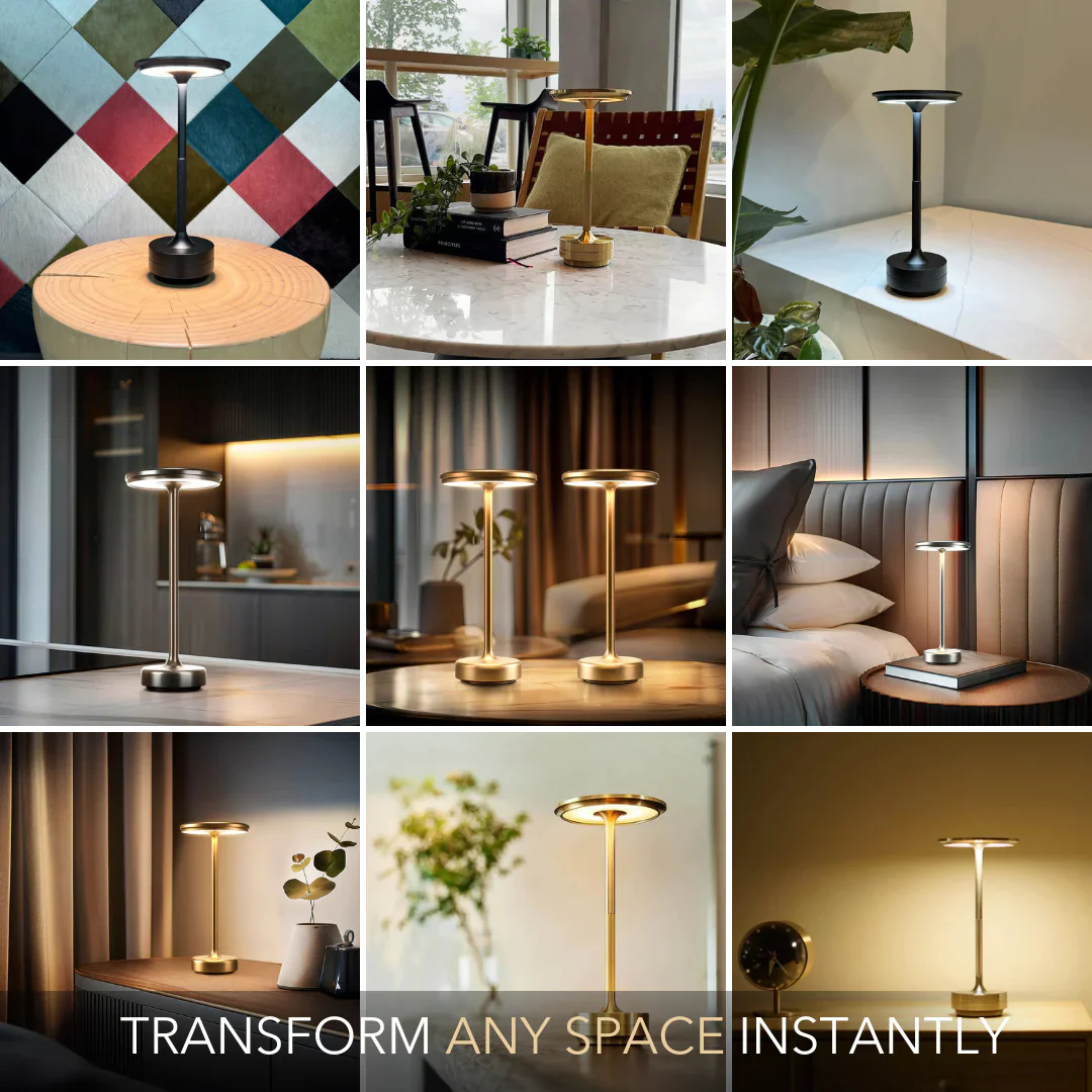 Minimalist Touch Control Table Lamp