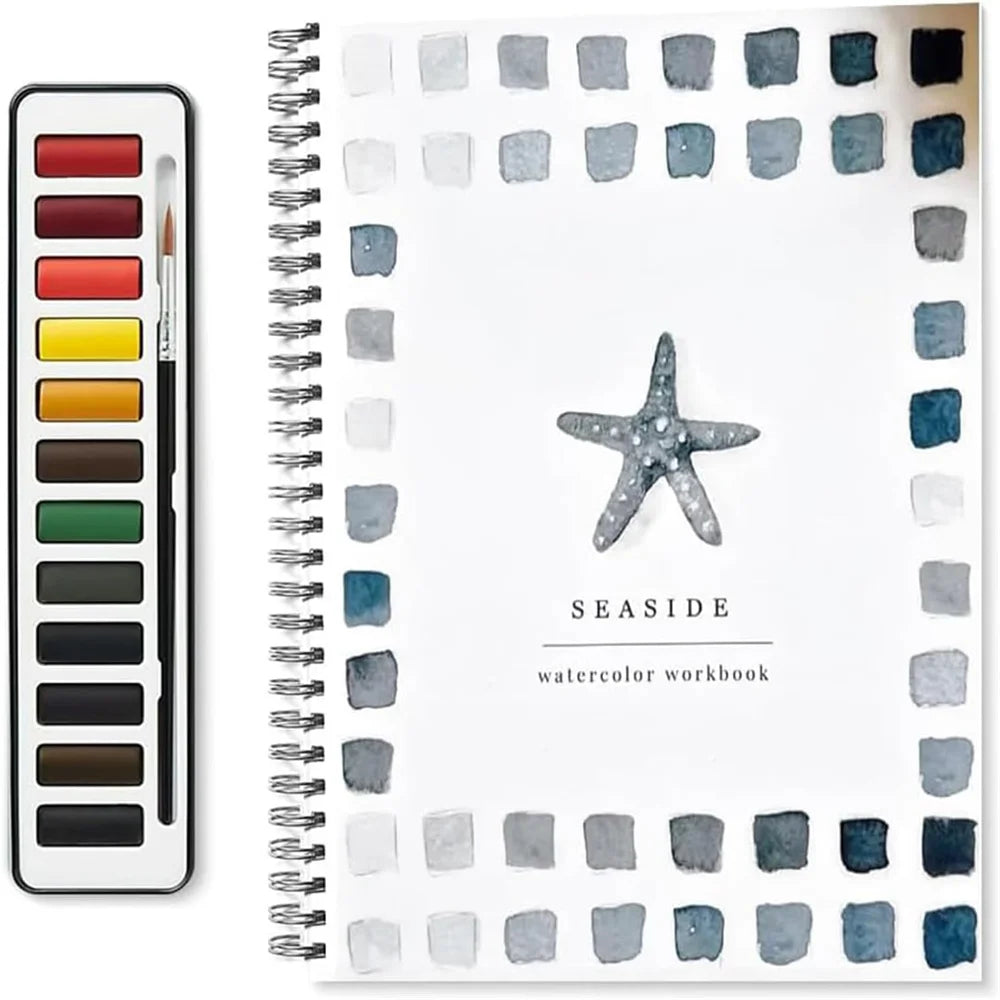 Relaxing Creative Watercolour Art Workbook
