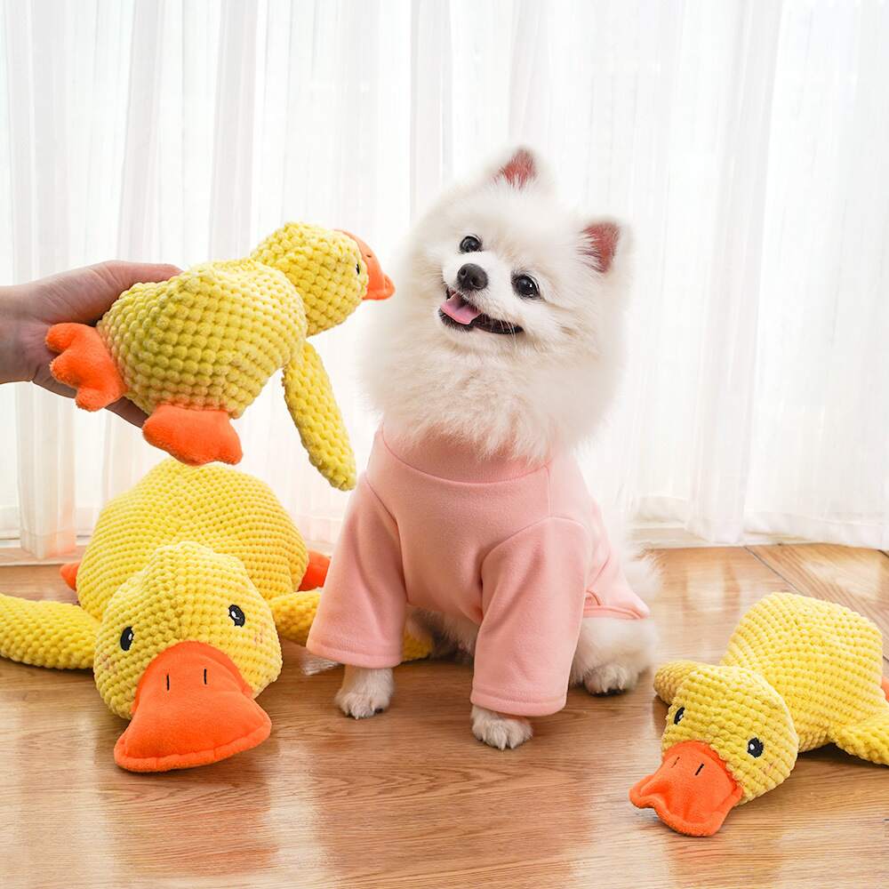 Calming Duck Dog Toy