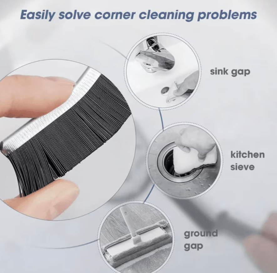 Precision Edge Cleaning Brush Set