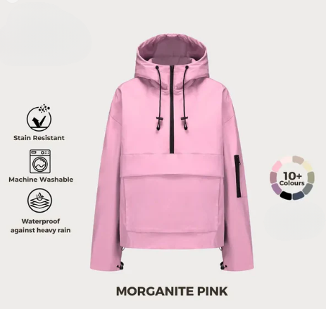 All-Weather Waterproof Rain Hoodie