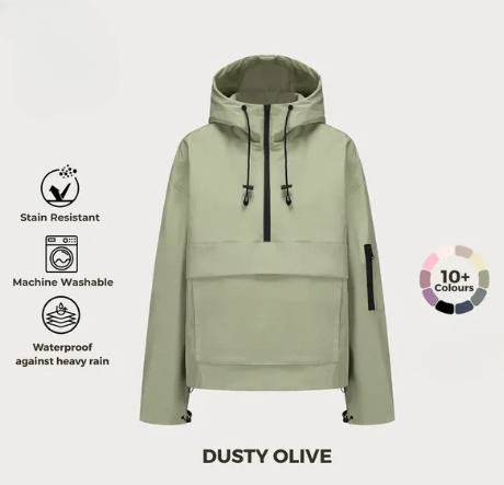 All-Weather Waterproof Rain Hoodie