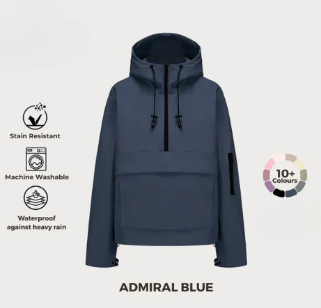All-Weather Waterproof Rain Hoodie