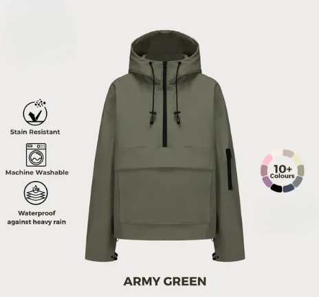 All-Weather Waterproof Rain Hoodie