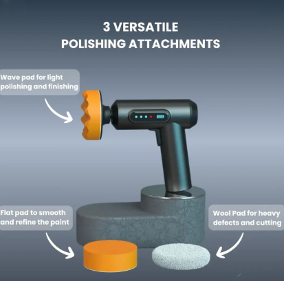 Effortless SwirlX Cordless Car Polisher & Waxer