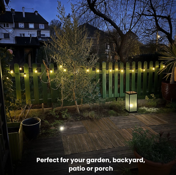 Radiant Solar Festoon Lights