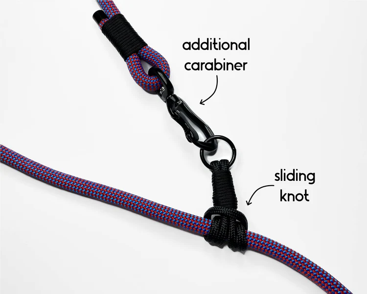ADAPTA | MULTI-WAY CONVERTIBLE DOG LEASH (9-10MM ROPE)