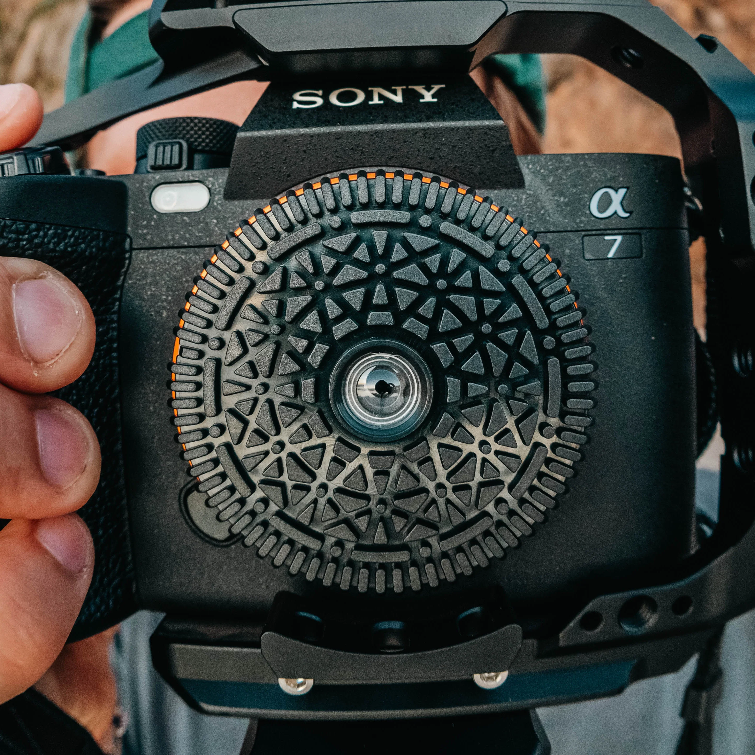 Reimagined Vintage Film-Style Camera Lens