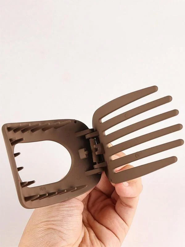 Elegant Matte Solid Colour Hair Clip