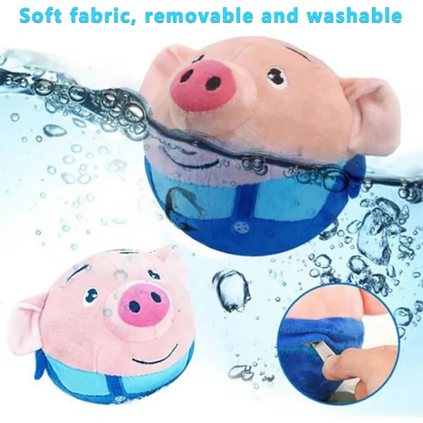 Cheerful Bouncing Piggy Toy