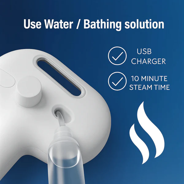 Gentle 3-in-1 Pet Steam Brush
