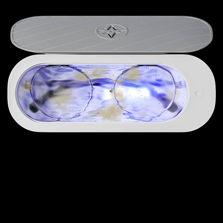 PureShine Ultrasonic Glasses Cleaner | Effortless, Streak-Free Clarity