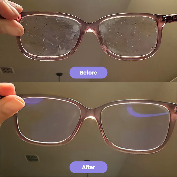 PureShine Ultrasonic Glasses Cleaner | Effortless, Streak-Free Clarity