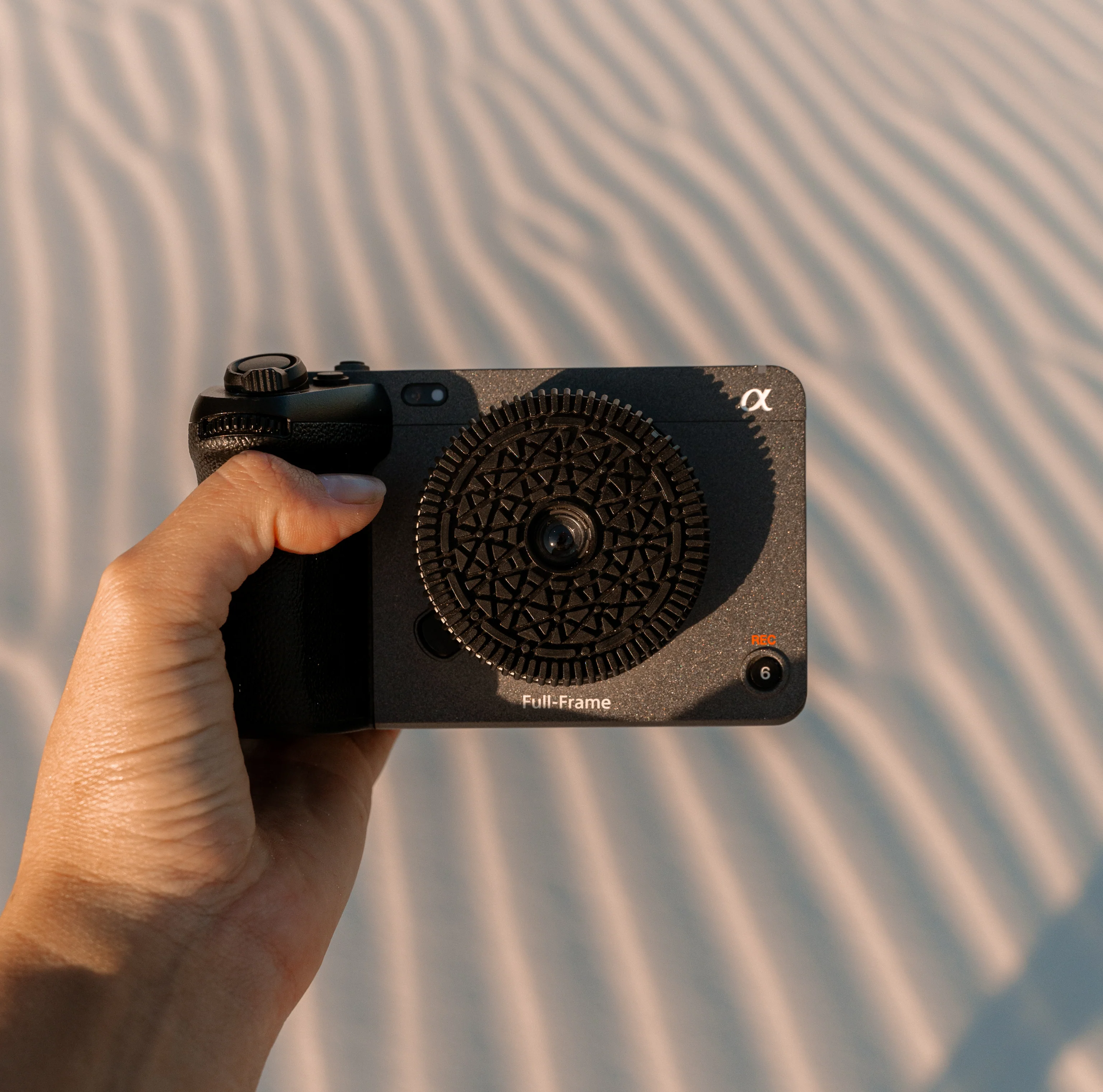Reimagined Vintage Film-Style Camera Lens