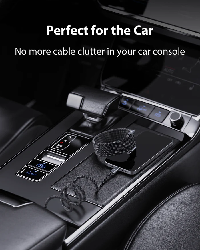 Magnetic Anti-Tangle Charging Cable
