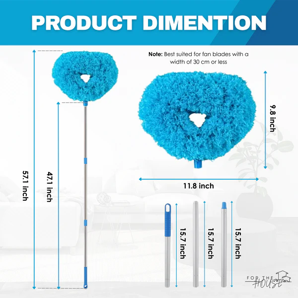 Efficient Extendable Ceiling Fan Duster