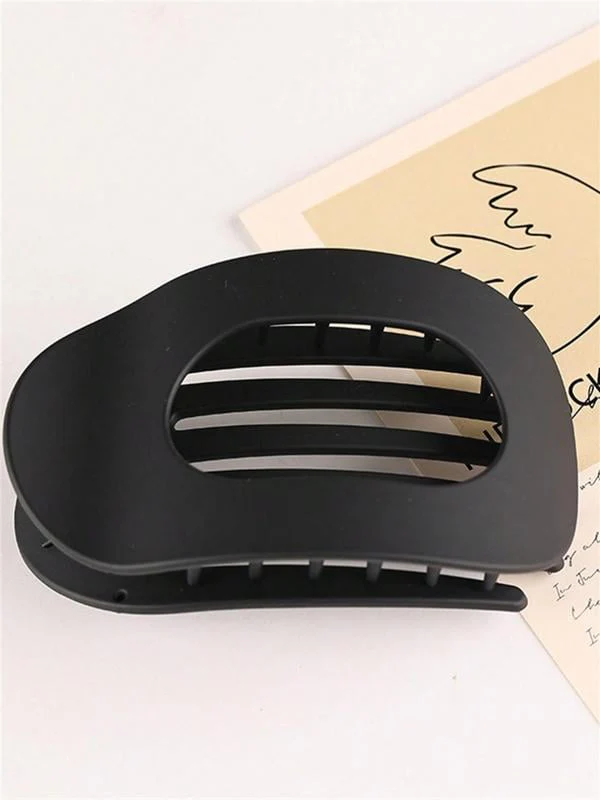 Elegant Matte Solid Colour Hair Clip