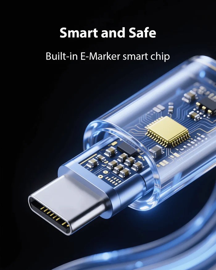 Magnetic Anti-Tangle Charging Cable