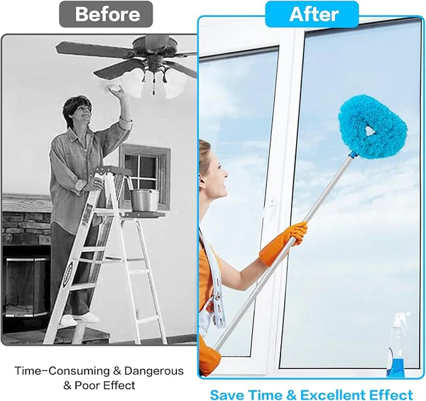 Efficient Extendable Ceiling Fan Duster