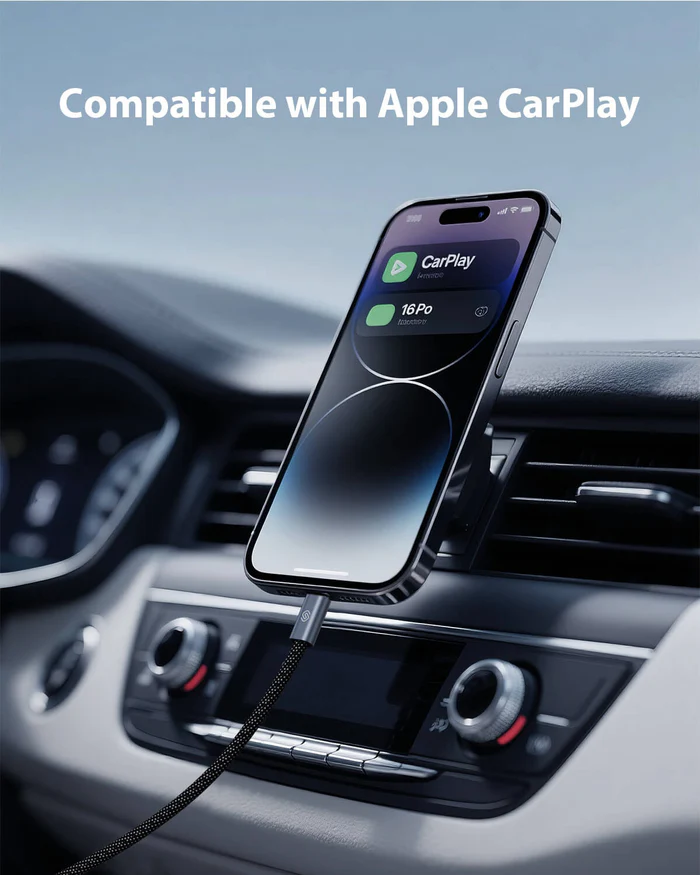 Magnetic Anti-Tangle Charging Cable