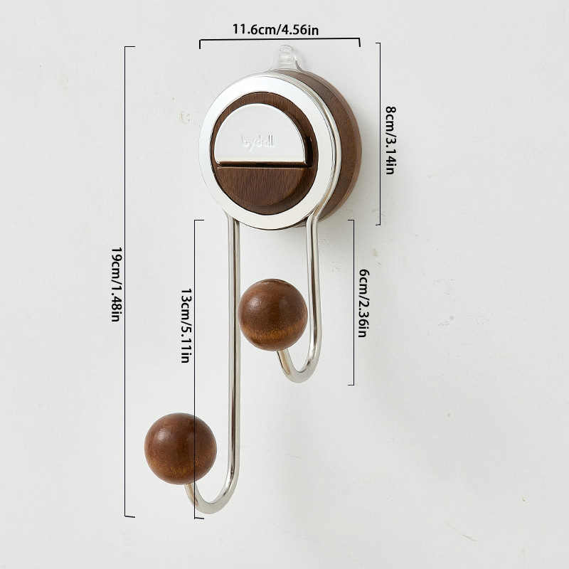 No‑Drill Suction Toilet Paper Holder