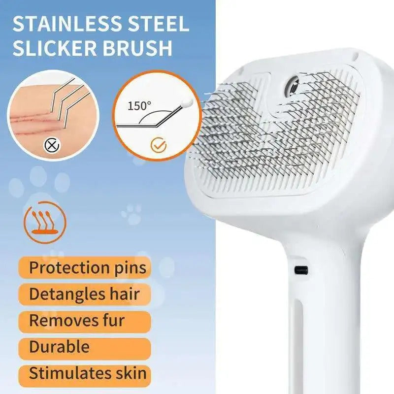 Gentle Soothing Pet Grooming Brush