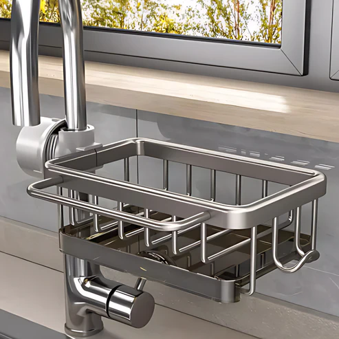 SpaceSaver - Quick-Dry Sink Storage Basket | Maximizes Kitchen Organization