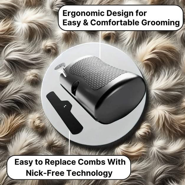 Effective Undercoat Grooming Comb Brush
