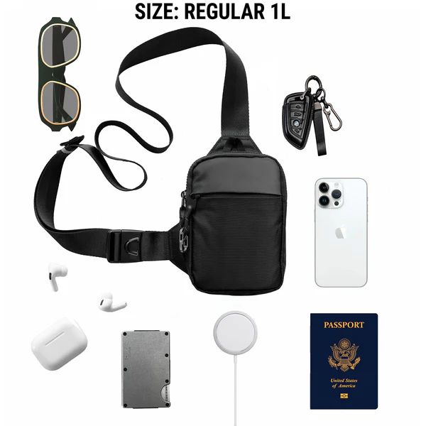 Adjustable Anti-Theft Travel Sling Bag