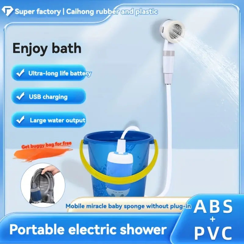 Outdoor Rechargeable Electric Shower