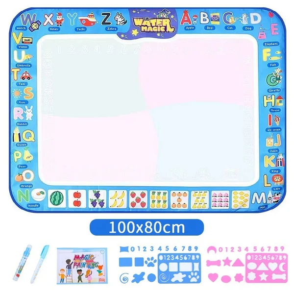 Magic Aqua Doodle Mat - Mess-Free Drawing & Learning Toy