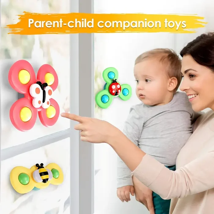 Suction Cup Spinner Toy for Babies