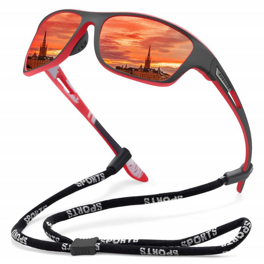 Men's Outdoor Sports Sunglasses with Anti-glare Polarized Lens - Fishing & Other Sports Activities "