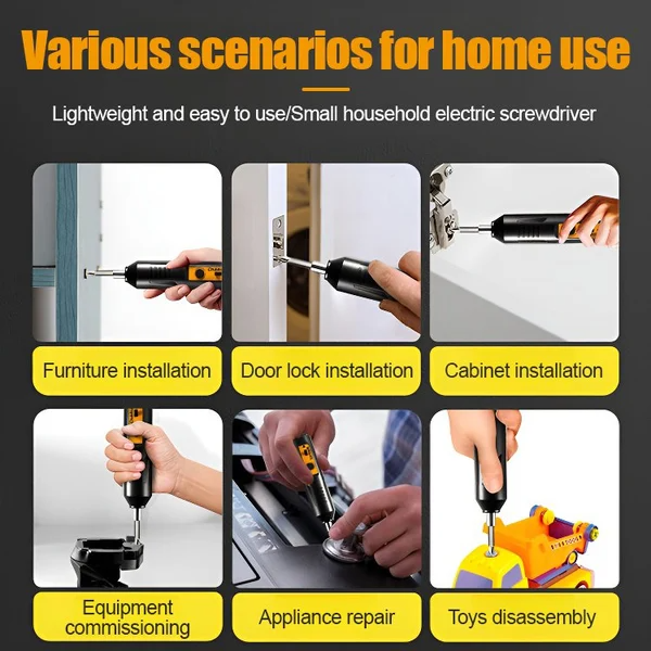 HandyPro Electric Screwdriver Kit