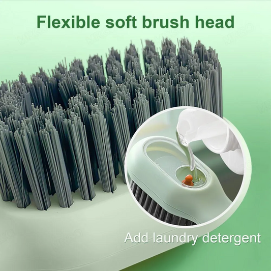 Multifunctional Shoe Brush with Liquid Box