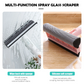 Three-in-one Glass Scraping Wiper Cleaning Brush