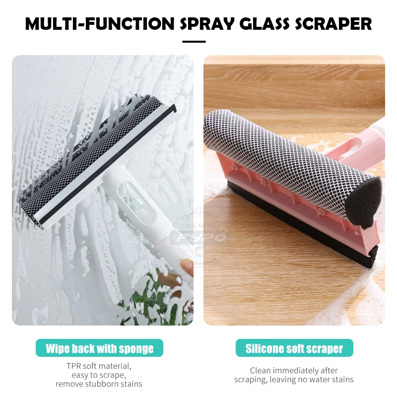 Three-in-one Glass Scraping Wiper Cleaning Brush – Ozycleans