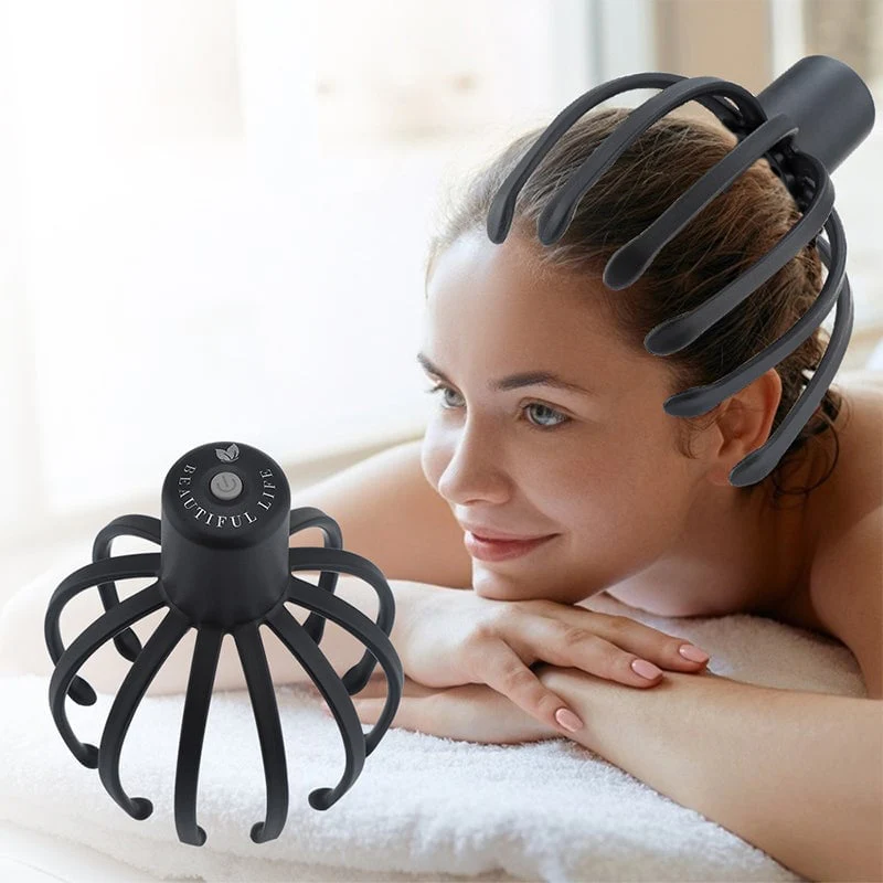 Soothing Octo Electric Head Massager | Stress Relief & Scalp Care