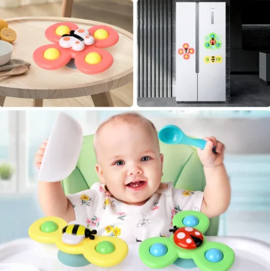 Suction Cup Spinner Toy for Babies