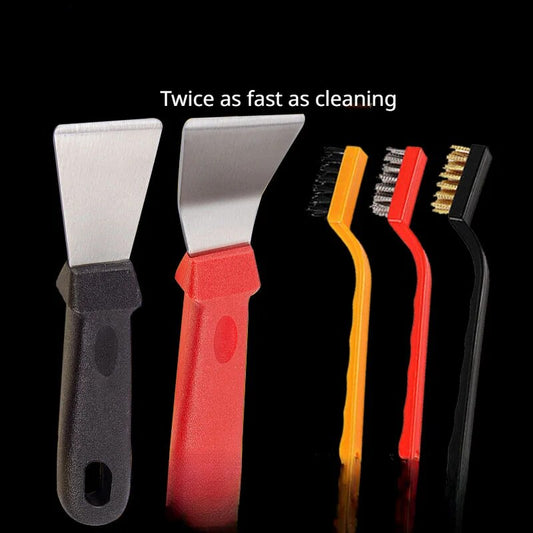 Nylon Brush and Heavy Duty Scraper Set