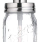 Glass Jar Soap Dispenser with Stainless Steel