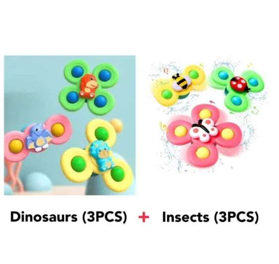 Suction Cup Spinner Toy for Babies