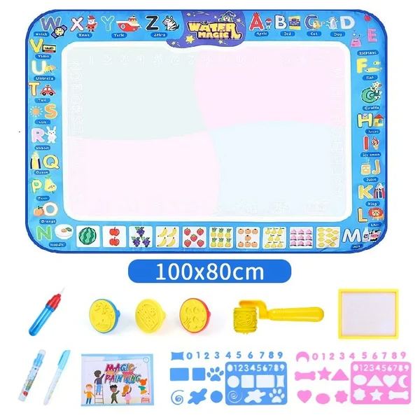 Magic Aqua Doodle Mat - Mess-Free Drawing & Learning Toy