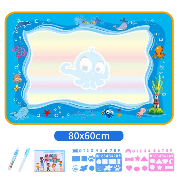 Magic Aqua Doodle Mat - Mess-Free Drawing & Learning Toy