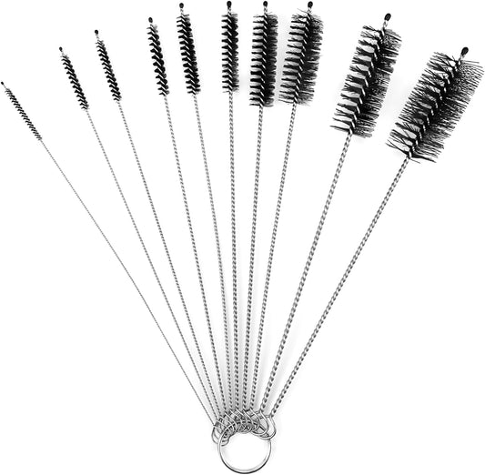 10 pcs Cleaning Brushes Set with Protective Design