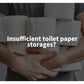 Toilet Paper Holder Bathroom Organizer