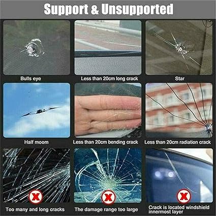 Windshield Repair Resin for Car Window Glass Crack