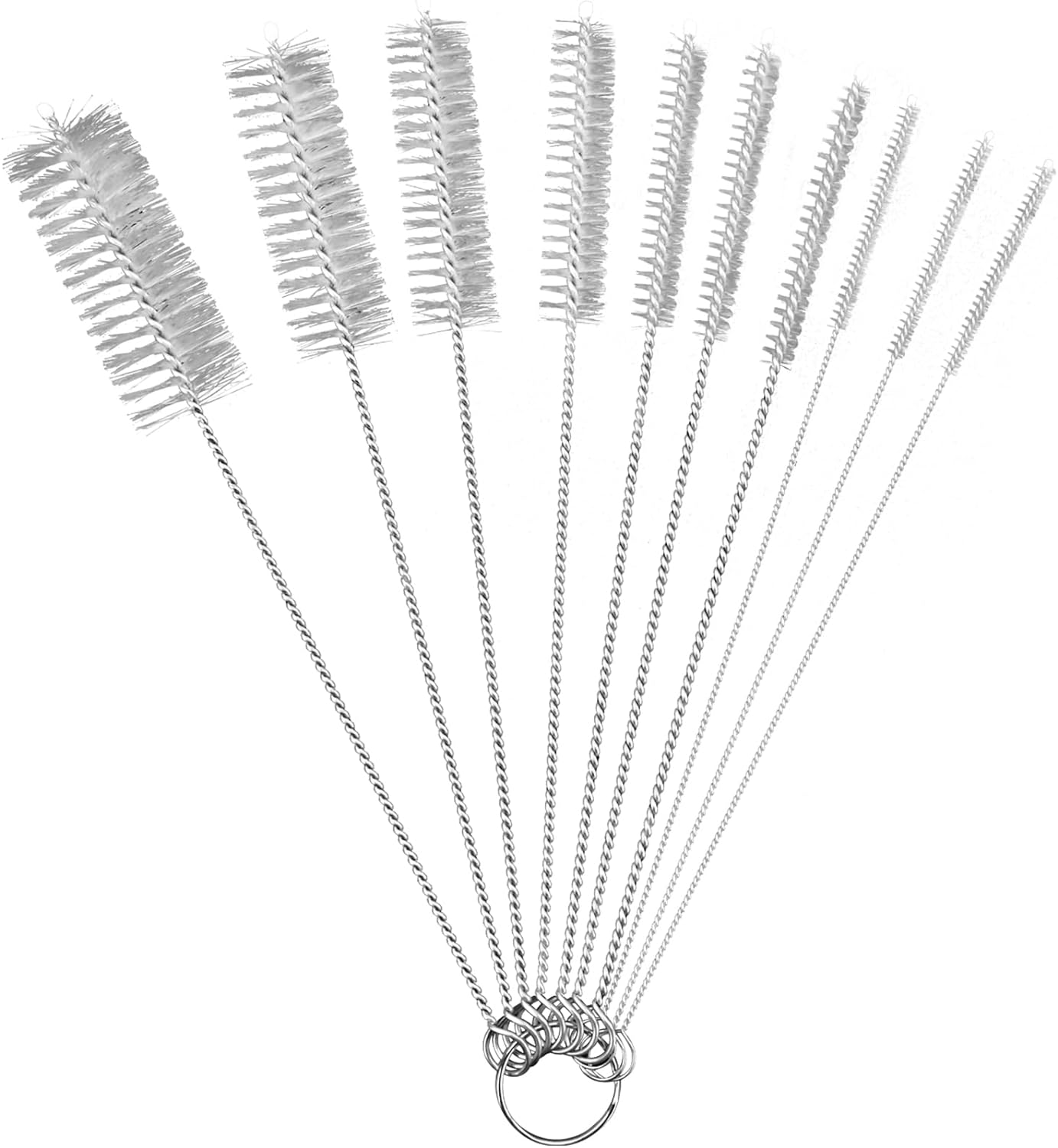 10 pcs Cleaning Brushes Set with Protective Design